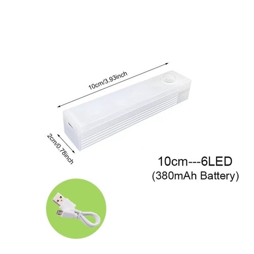 Motion Sensor Light Wireless LED Night Light USB Rechargeable Night