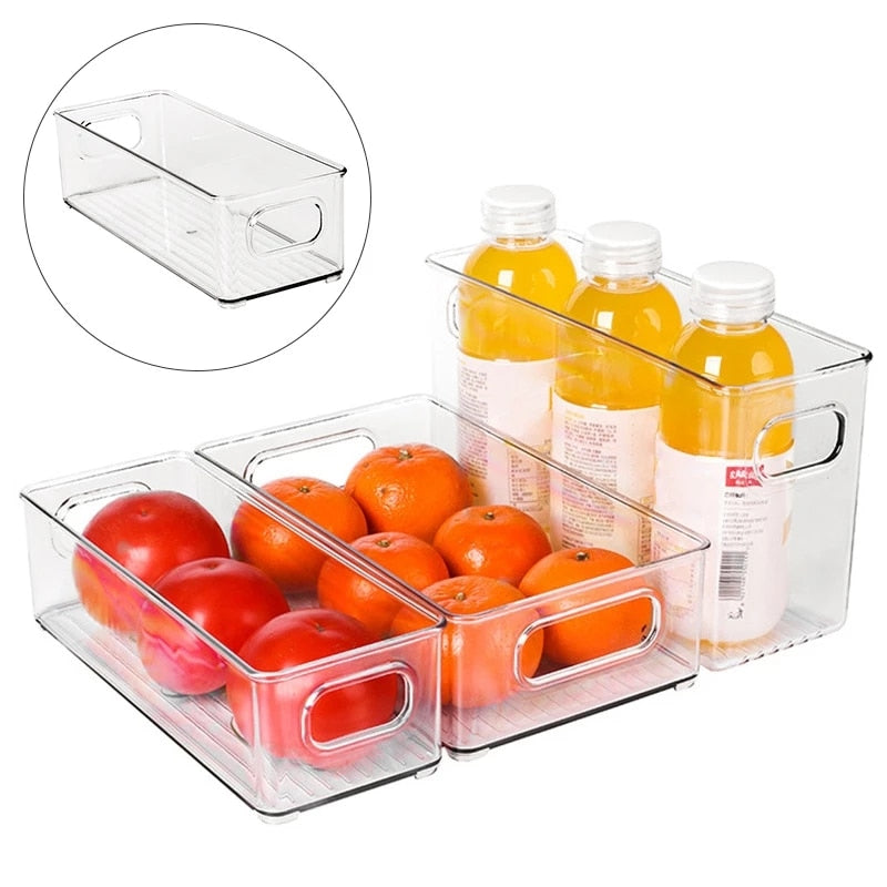 Refrigerator Organizer Bins Refrigerator Drawer Organizer Transparent