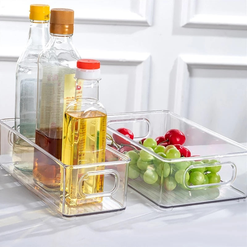 Refrigerator Organizer Bins Refrigerator Drawer Organizer Transparent