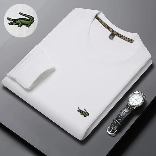 High Quality Polo Men's t-shirt long sleeve Embroidered polo t shirt