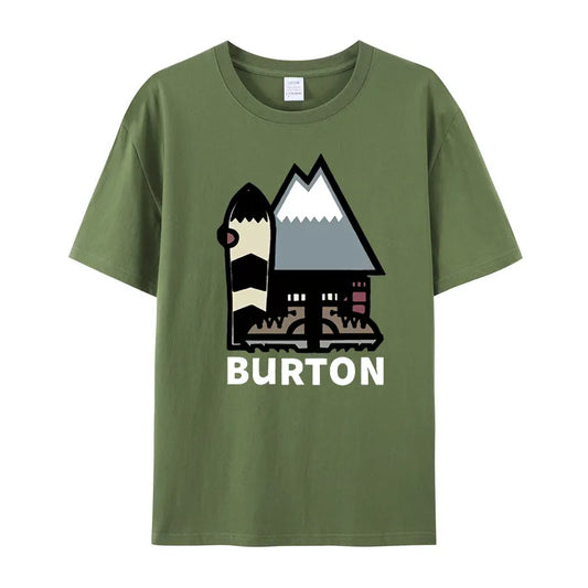 Burton Snowboards Logo New T shirt Size S 5XL