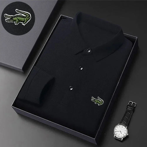 High Quality Polo Men's t-shirt long sleeve Embroidered polo t shirt