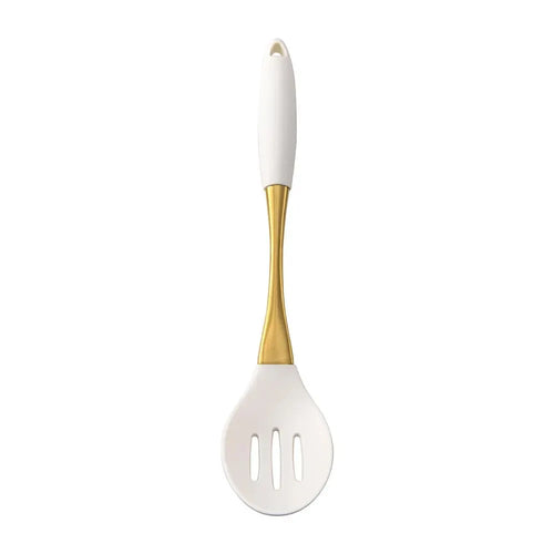 304 Stainless Steel Gold Handle Silicone Kitchen Utensils Cooking