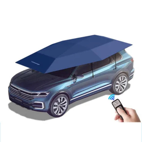 Car Umbrella Semi-Automatic Awning Tent Auto Smart Insulated Cover