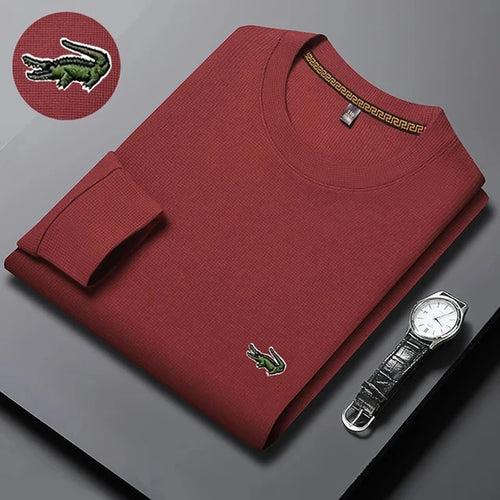 High Quality Polo Men's t-shirt long sleeve Embroidered polo t shirt