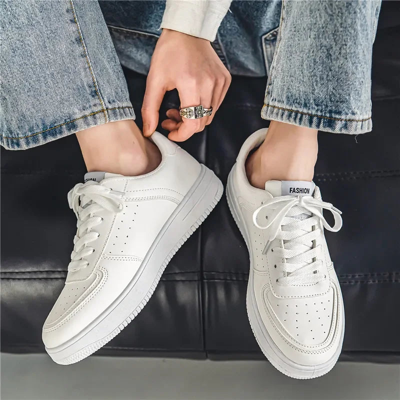 Casual Shoes for Men Male Running Breathable Sports board White Shoes