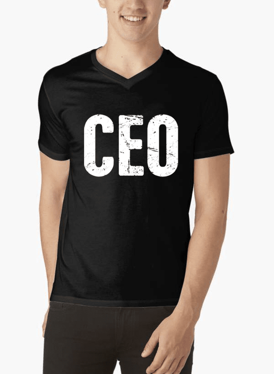 CEO V-Neck T-shirt